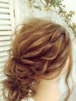 ヘアメイクアンドセットサロン リッコ(Hair make&set salon Ricco)&nbsp;Ricco ゆるふわアップ 大人かわいい ヘアアレンジ