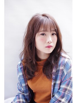 アクセル エルヴェ 城東店(AXCEL E'LEVER) シースルーバング AXCEL E'LEVER城東店