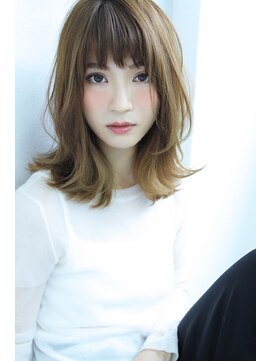 ブラン 梅田(Blanc) 【Blanc】うぶバング×セミディ