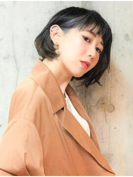 クルヴァ(curva) ~インナーカラーBob~【下北沢美容室 curva】