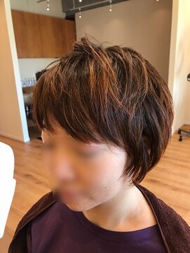 ハッチヘアー(Hacchi hair) 束感ショートボブ