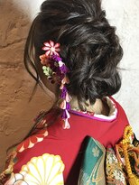 ヌーム 塚本店(NOOM) 着物アレンジ ヘアセット 卒業 結婚式