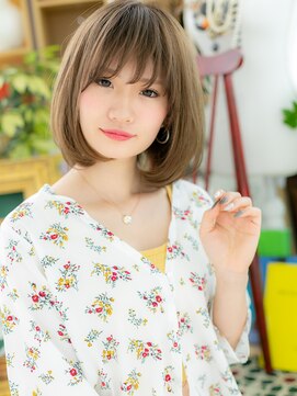 カバーヘア ブリス 戸田公園西口店(COVER HAIR bliss) *bliss戸田公園*外国人風カラーのツヤ感前下がりボブディa!