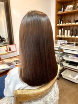 ミーノ(mｉｅｎｏ) 50代♪抜け感◎ノンジアミンカラ~ブラウンベージュ☆