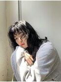 ウルフカット レイヤーカット/顔まわりカット/20代/30代/前髪/