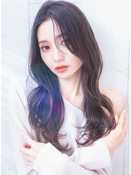 ルーヴル 西宮北口(Louvre) 【くすみブルー☆グレージュ】ショコラベージュニュアンスカラー