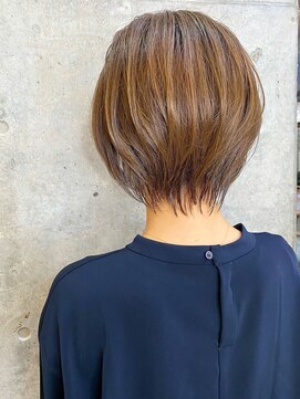 ユアーズヘア 神楽坂店(youres hair) 小顔ショート マッシュショート 丸みショート ミニボブ
