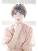 レイヤーショートボブ