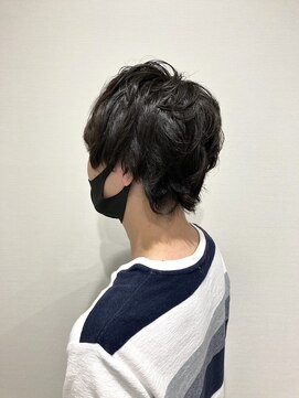 モヅ美容室 チェルム 四日市店(MOZ美容室 cheRm) ショートウルフ×ニュアンスパーマ