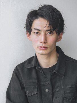 メンズヘアトーキョー(MEN'S HAIR TOKYO) 外ハネ/エアリーパーマ/コンマヘア/黒髪