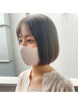 エストアール フクオカ 福岡博多店(est-r. Fukuoka) ボブ/切りっぱなし/ワンレン/ミニボブ/博多