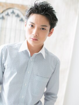 トニーアンドガイ メン 与野駅前店(TONI&GUY MEN) ワイルドツーブロックショートウェットヘアd