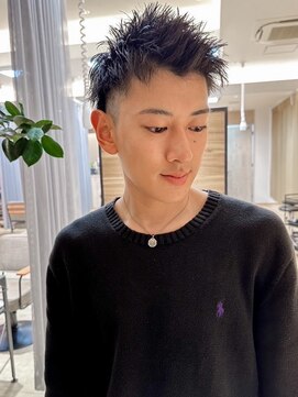 バランス ヘアーアンドアイラッシュ 野田店(balance.) スパイキーショート