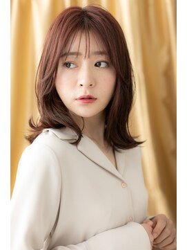 カバーヘア ブリス 大宮西口(COVER HAIR bliss) モードベビーピンクくせ毛風ヘルシースタイルY大宮20代30代40代