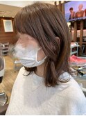 夏のベージュカラー