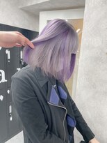 ジオ 国分寺(the O's)&nbsp;斜めバング/シルキーベージュ/ブラントカット[国分寺駅]