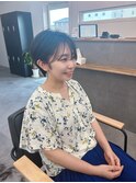 薄め前髪ショート