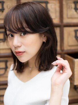 エイル 上大岡店(aile) 大人キレイなミディボブ〔上大岡/上大岡駅〕