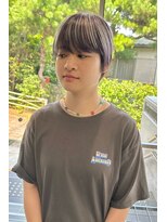 ヘアーアンドアート ルミナ(HAIR&ART LUMINA)&nbsp;マッシュショート×ブリーチカラー【亀井大旗】