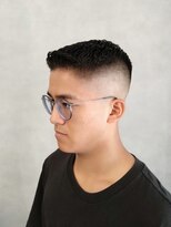 ソアー 新大阪(SOAR) 濡れパンアイロンパーマ×スキンフェードカット【新大阪】