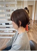 酸性縮毛矯正ショートカット