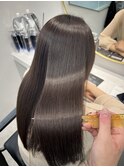 ケアカラー+髪質改善ULTOWAトリートメント