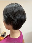 簡単スタイリングショートヘア
