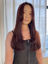 ココルアナ(coco luana)&nbsp;ピンクラベンダーカラー/韓国/レイヤーカット/髪質改善