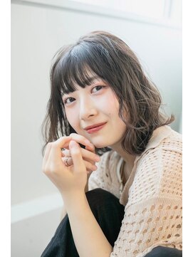 ピリナバイプロデュース 相模原相武台前店(Pilina by produce) 韓国風ゆるふわ前髪パーマ(相武台/座間/相模原/町田/大和/