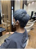【ブリーチカラー】メンズ×インナーカラー