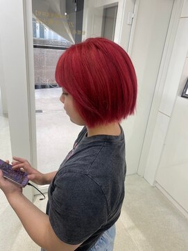 ジーナ 札幌(Zina) 美髪＊デザインカラー＊チェリーレッド＊髪質改善＊【Zina札幌】