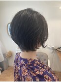 前下がりボブ