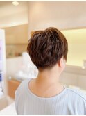 大人の刈り上げショート