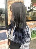【Coral】ネイビーブルーグラデーションカラー