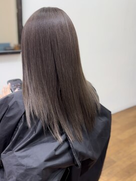 ヘアーサロン カラー 色彩店(COLOR) 透明感グレージュカラー