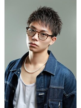 リップス 心斎橋(LIPPS) 短髪スパイキーショート