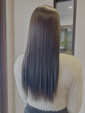 ココカラヘアー ニコ(cococara hair nico) 髪質改善/トリートメント/ストレート/艶感/グレージュ/オリーブ