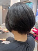ショートヘアでも縮毛矯正できます!