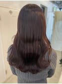 ロング　ブラウン　透明感　艶髪　２０代３０代　こなれ感