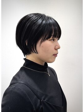 ブーケブラン(BOUQUET BLANC) マッシュショートボブ
