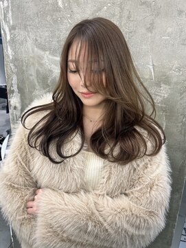 キング(K!ng) 縮毛矯正髪質改善ハイライトレイヤーカット楠葉美容室エクステ