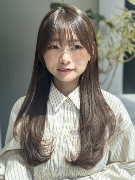 ザザアオヤマ(ZA/ZA AOYAMA) 似合わせコテ巻きワンカールレイヤー