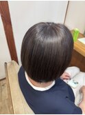 白髪ぼかしカラーハイライトカラー