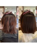 髪質改善ストレート