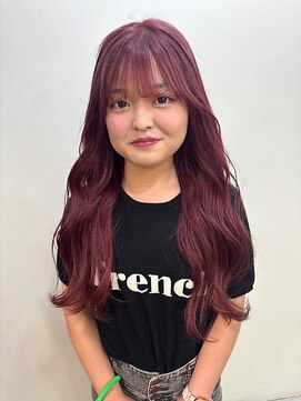 アッド バイ ケーツー(add by K-two) 【篠原】レッド/透明感/ロングレイヤー/巻き髪