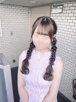 ソノ(sono)&nbsp;編み下ろし　ツインアレンジ　イベントヘア