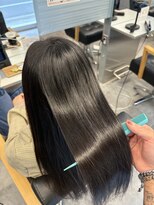 キング 梅田店(K!ng)&nbsp;縮毛矯正髪質改善ハイライトレイヤーカット梅田美容室エクステ