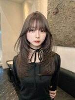 シェノン バイ アランスミシー 表参道(CHAINON by Alan smithee) 表参道/クラゲヘアー/オリーブグレー/小顔/ココアベージュ/渋谷