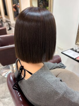 アーレント(AREND) ボブ×縮毛矯正