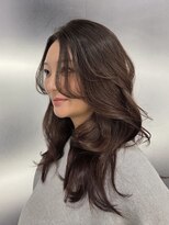 ロック(rock)&nbsp;レイヤー/レイヤーカット/顔まわり/顔周りカット/透明感カラー